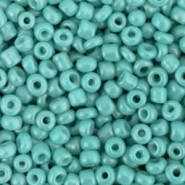 Seed beads 8/0 (3mm) Harbour side blue
